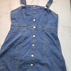 City Chic Denim Mini Dress